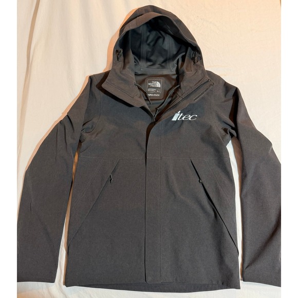 The North Face Other - The North Face Apex Flex Mens Small Grey Softshell Waterproof‎ Hooded Jacket